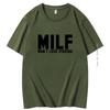 Milf Man I Love Fishing New Male Tshirt Sea Loves Fishes Rod Vacation Journey Tops Hombre Oversized Tee Shirts Mens Clothes