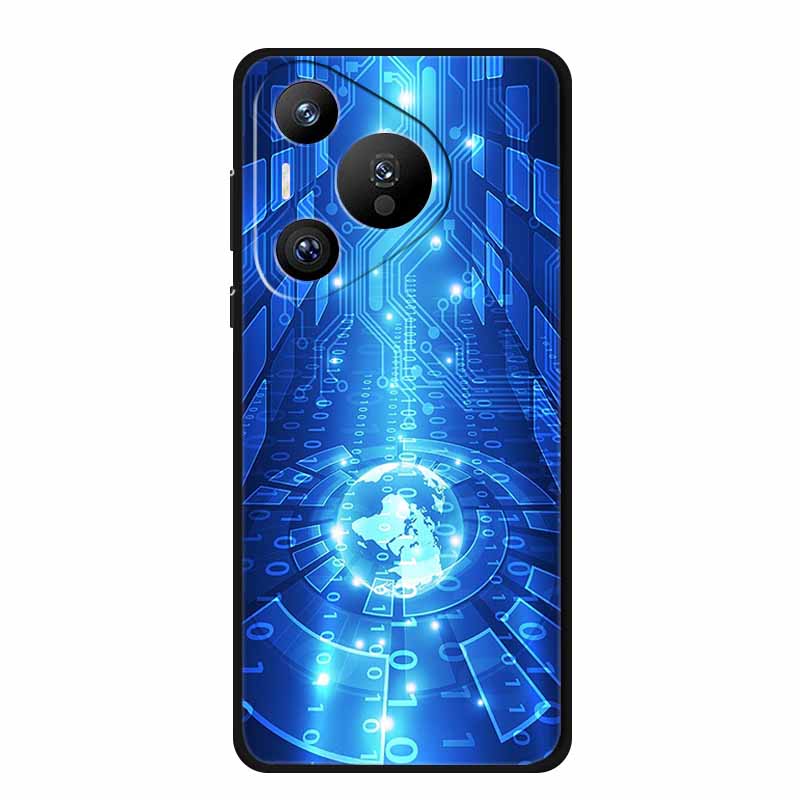Чехол для Honor 400 Pro Honor400 Pro Coque Ударопрочный Черный Силикон ТПУ Мягкая Задняя Крышка Для Honor 400 Pro Чехлы для Телефона 400Pro Сумка