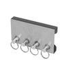 Dulton Magnetic Key Storage Keyring 4pcs GALVANIZED 121-375GV