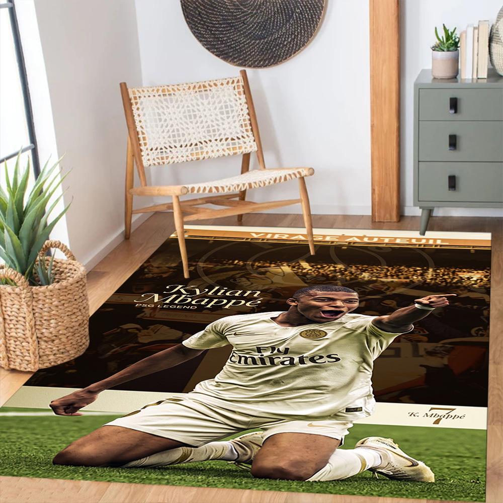Mbappe Customized Name Area Rug Suitable For Kitchen Entryway Dormitory Bedrooms Antislip Carpet Decorate Offices Perfect Birthdaychristmas Gift Idea