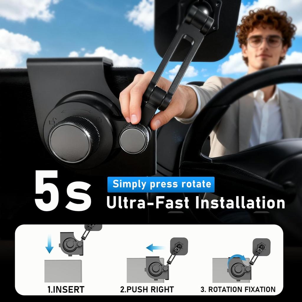 for Tesla New Model 3 Y HIGHLAND LAUNCH JUNIPER 2025 2026 Car Phone Mount Holder Magnetic Magsafe Wireless Charger Accessories