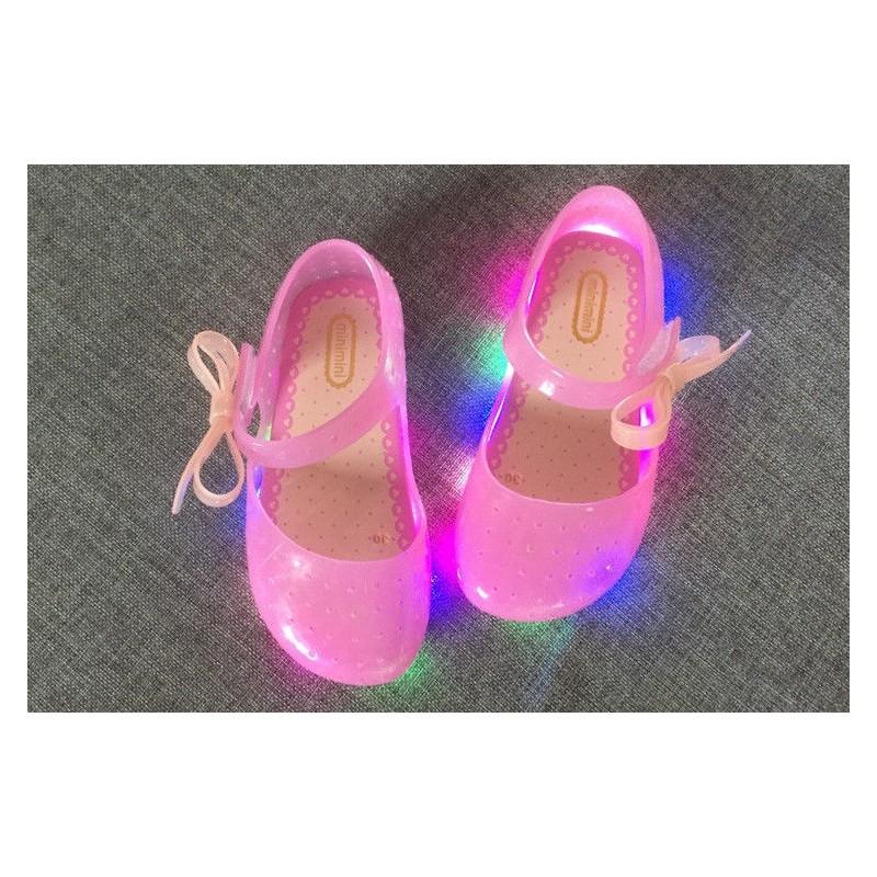 Sandale Mini Melissa Butterfly Led Lumières Princesse Parfumée Enfant Symphonie