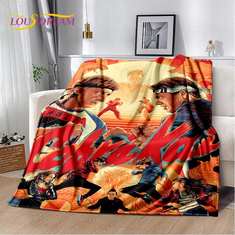 ТВ каратэ Кобра Кай Аманда мягкое плюшевое одеяло, фланелевое одеяло, одеяло для гостиной, спальни, кровати, дивана, чехол для пикника, детское