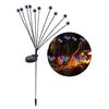 Solar Eyeball Lights Halloween Outdoor Stake Lights Colorful Glowing Ghost Eye Design Waterproof Decorative