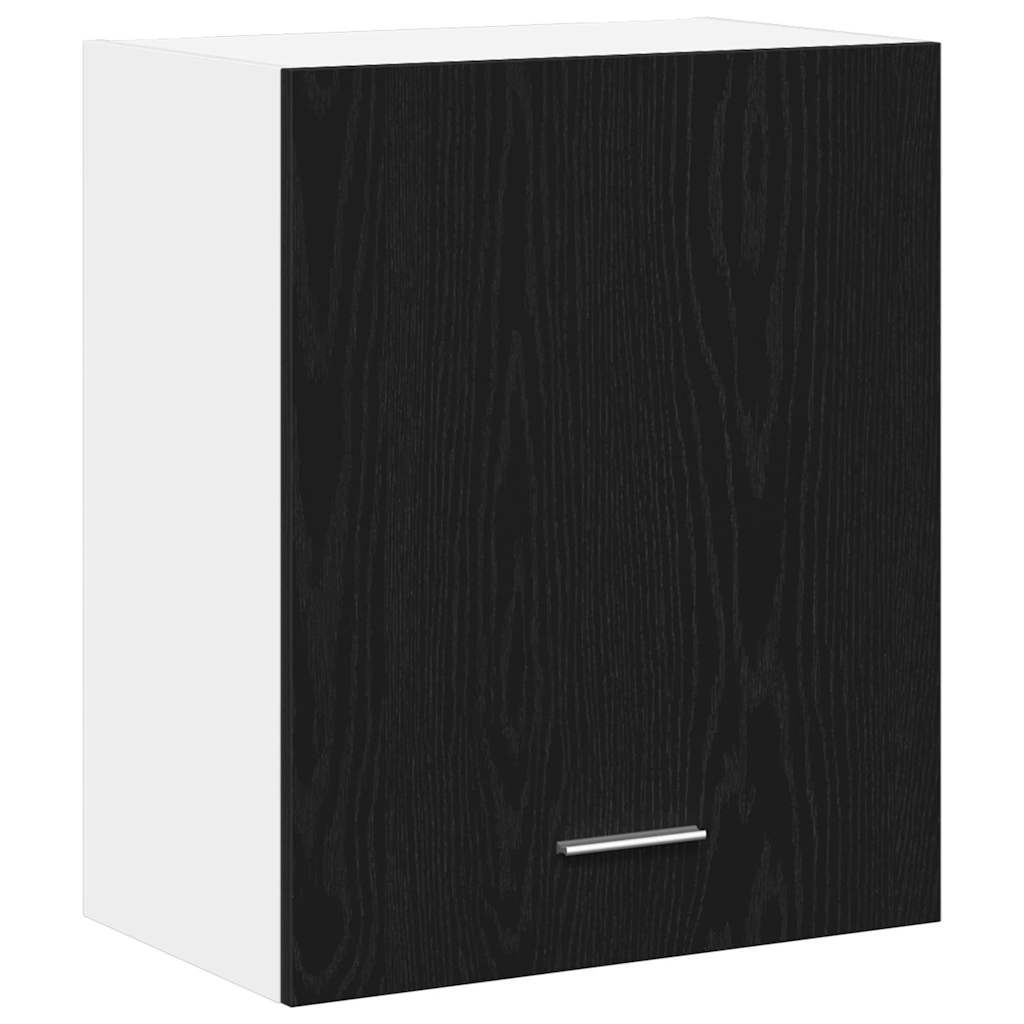 Lyon Wall Mounted Cabinet Set (2 pcs) Black Oak Effect 50 x 31 x 60 cm