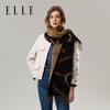 ELLE Women's 100% Merino Wool Jacquard Scarf
