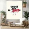 Atletico Madrid Wall Decor Tapestry Art For Pet Memorial Birthdaywedding Party Backdrop Family Gift