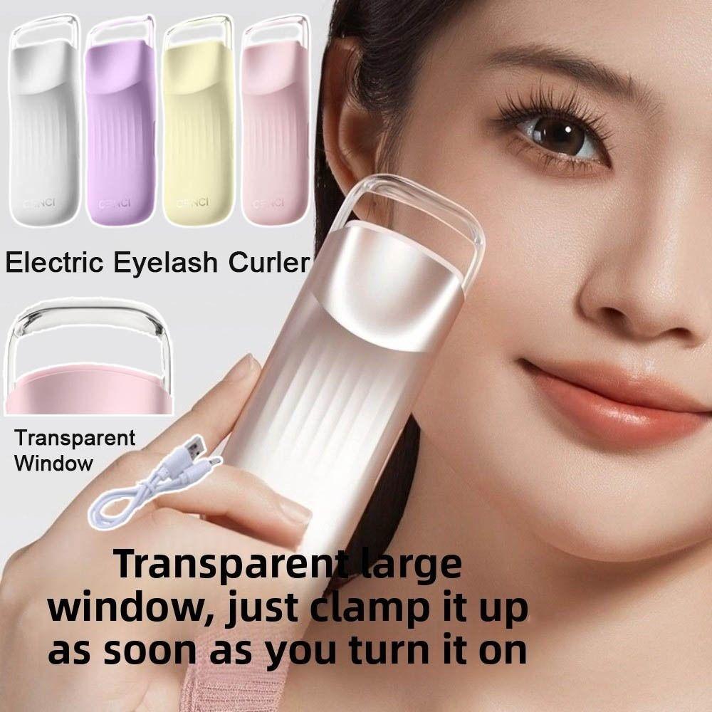 Быстрый нагрев Электрический керлер для ресниц Зарядка Type-C Зажим для завивки ресниц Женщины