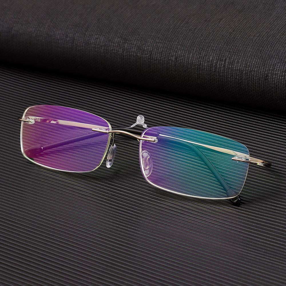 Classic Men's Frame Prescription Glasses Blue Light Male Reading Glasses Titanium Eyeglasse Frame Old Glasses Armacao Oculos