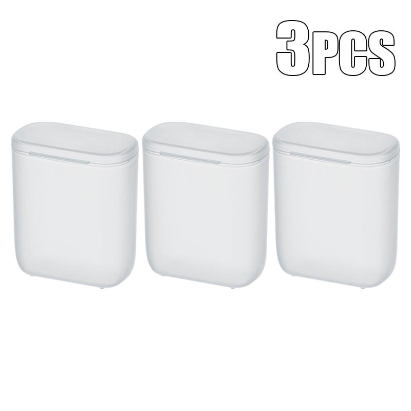 Portable Data Cable Storage Box Desktop Organizer Travel Home Transparent Dustproof Container Box Headphone Charger Wire Holder