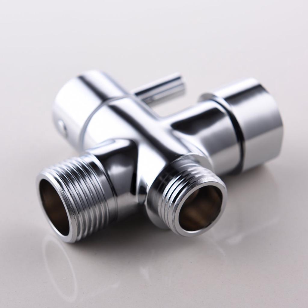 7/8, 15/16, 1/2, 4 Points Full Copper Toilet Joints Toilet Spray Gun Three-way Manifold Valve