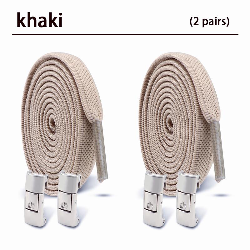 2 пары шнурков 8 мм без завязывания, шнурки с кнопочным замком без завязывания, эластичные шнурки для кроссовок, детские, взрослые, расширенные плоские шнурки для обуви