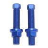 Chain Adjuster Bolts 2 Pcs Aluminum Alloy Chain Adjuster Bolt 50304040100 Replacement Accessory SX
