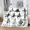 Aircraft Flannel Blanket Soft Warm All-Season Throw, Design for Camping, Car Travel, Hiking Sofa, Bed, Office Perfect Gift for Parties