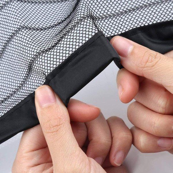 Door Curtain Net Magnetic Screen Curtain Mesh Door Magnet Velcro Vorhang Summer Antimosquito Insect Door Net Simple Installation