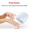 Массажер для пальцев рук, горячий компресс, физиотерапевтический прибор, массажер для разминания акупунктурных точек рук, портативный электрический массажер для рук
