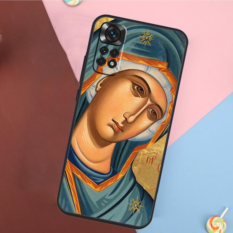Чехол Дева Мария для Xiaomi Redmi Note 14 13 12 9 10 11 Pro 9S 10S 11S 12S Redmi 14C 10C 12C 13C