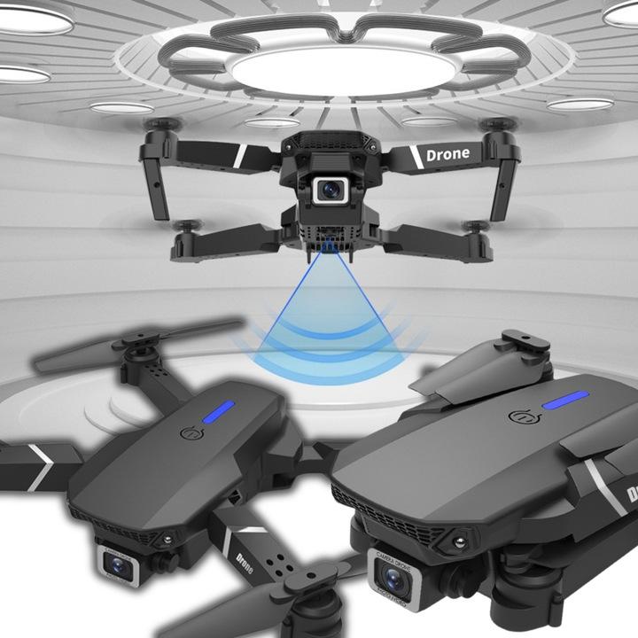 Dron Zdalnie Sterowany E95 Pro 2 Kamery Wifi Hd Zawis + Pilot + 3Xaku