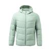 Wade Series Solid Color Long Sleeve Zipper Hooded Down Jacket Men Outerwear Water-Gray-Green AYMR129-5
