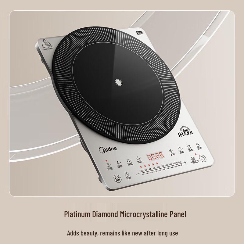 Midea Platinum Diamond 2200W Multi-functional Induction & Ceramic Cooktop