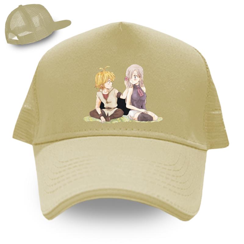 Бейсболка для взрослых «Семь смертных грехов», японская анимация, унисекс, женские кепки, модная шляпа в стиле хип-хоп