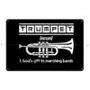 Jazz Night Trumpet Solo Vintage Style Music Art print Metal Plaque Poster Design Retro Create Plates Cinema Tin Sign Poster