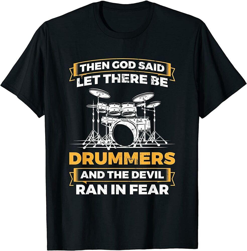 Let There Be Drummers Drum Set Drums Lover T-Shirt Unisex T-Shirt