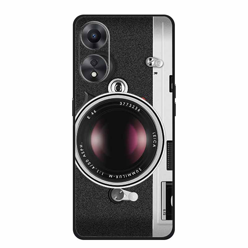 Чехол для OPPO A78 5G Модный силиконовый мягкий ТПУ задняя крышка для Oppo A58 A58X 5G OPPOA78 5G Чехлы для телефонов Ударопрочный CPH2483 Fundas