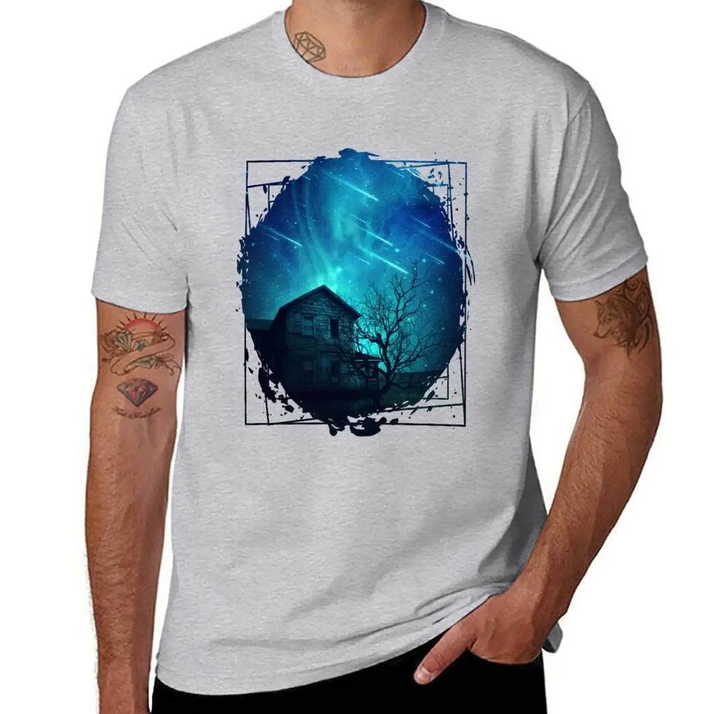 No One Home T-Shirt anime aesthetic clothes men workout shirt
