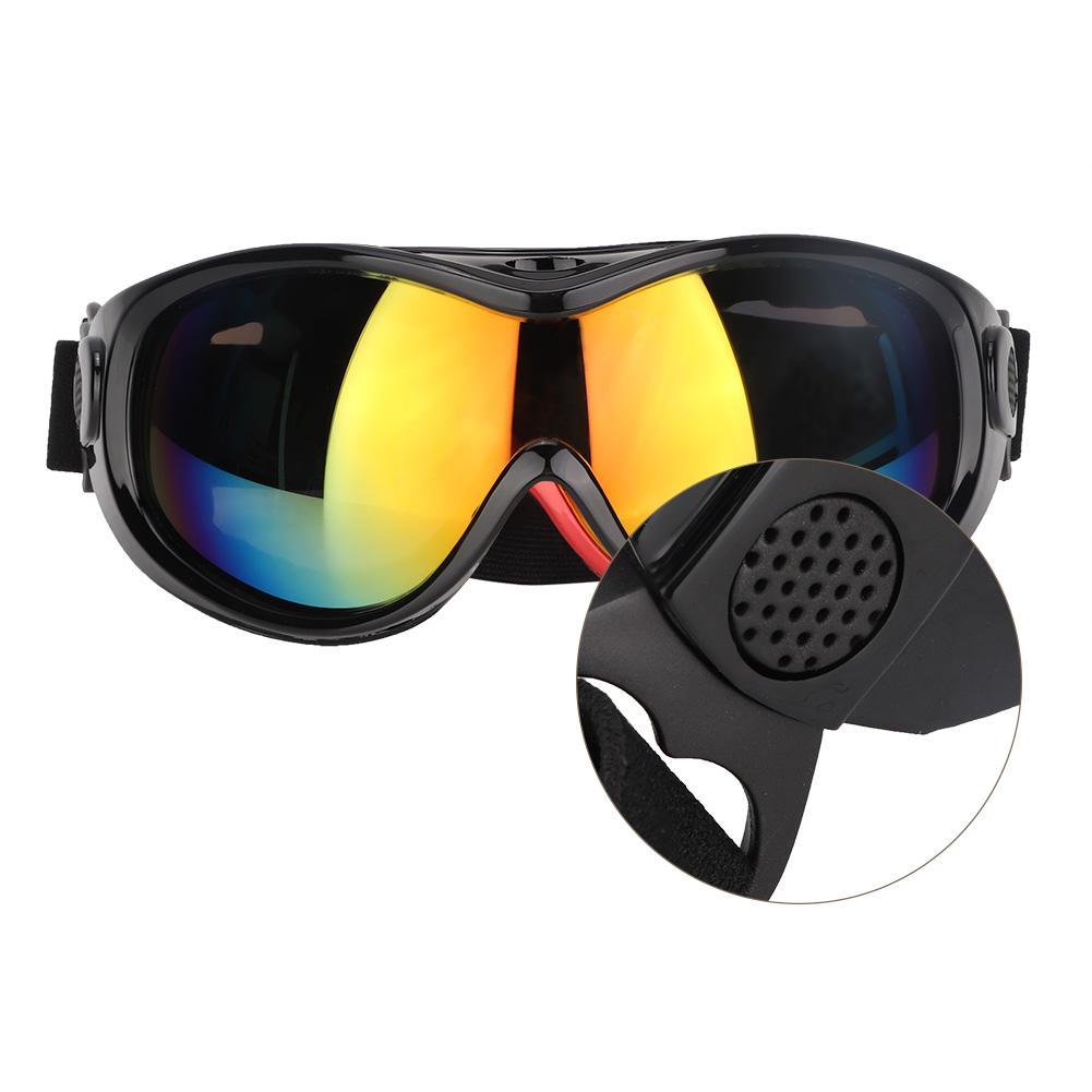 Medium and Large Dog UV Goggles Sunglasses Pet Eyes Protective Accessories Black