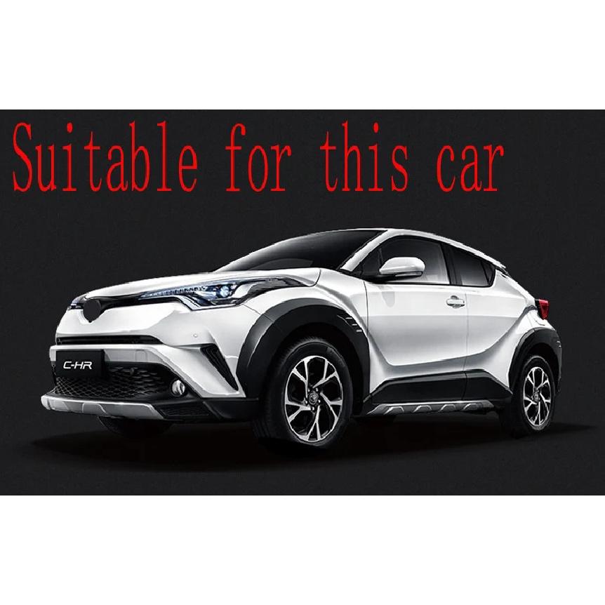 For Toyota C-HR CHR 2016 2017 2018  Stainless Steel exhaust muffler tip Car Accessories