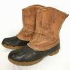 USA Made Vintage L.L.BEAN Size 7 25.0 Hunting Shoes Snow Boots Liner Brown(USED)