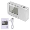 Projection Alarm Clock Indoor Temperature Humidity Digital Date Snooze Function Home Decoration