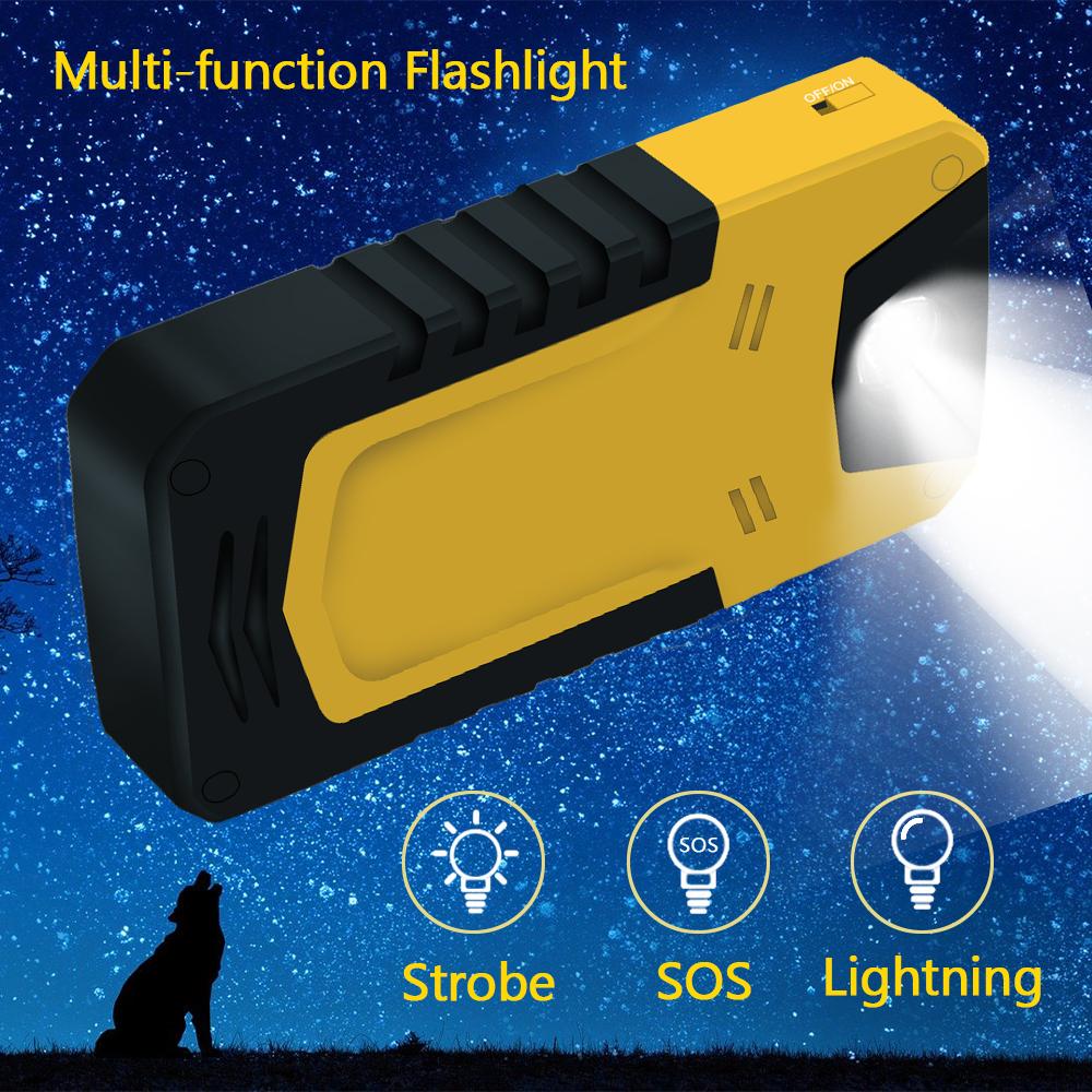 GKFLY High-power Car Jump Starter Battery Booster Charger Starting Device Portable Power Bank Emergency Power Supply LED
