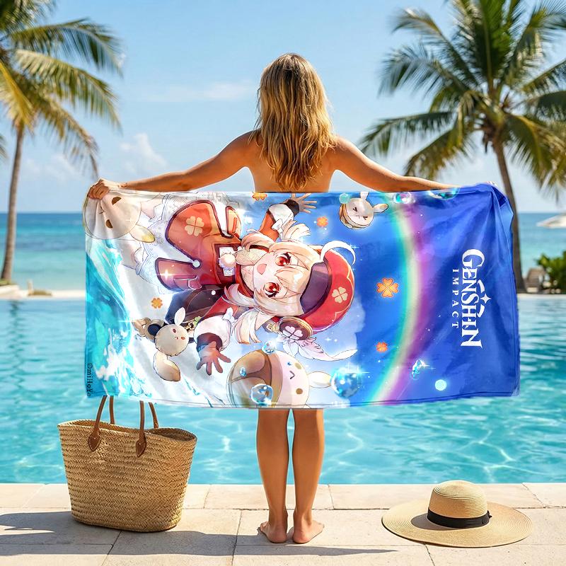 Klee Fashion Beach Towel: Ideal for Summer Adventures Soft, absorbent and quick drying suitable for swimming and bathing