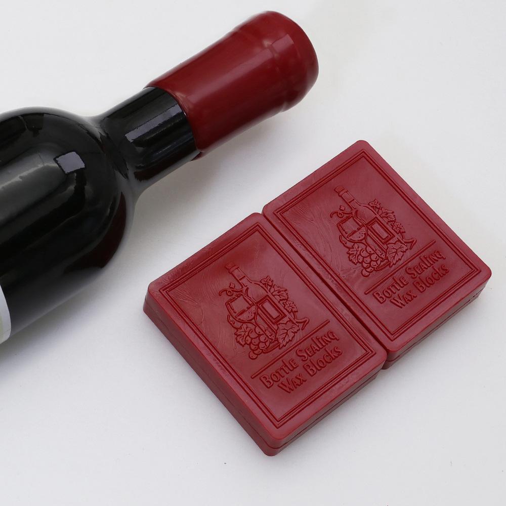 45g Wine Bottle Sealing Wax, Leak-Proof Reusable Decorative Seal for Liquor Storage