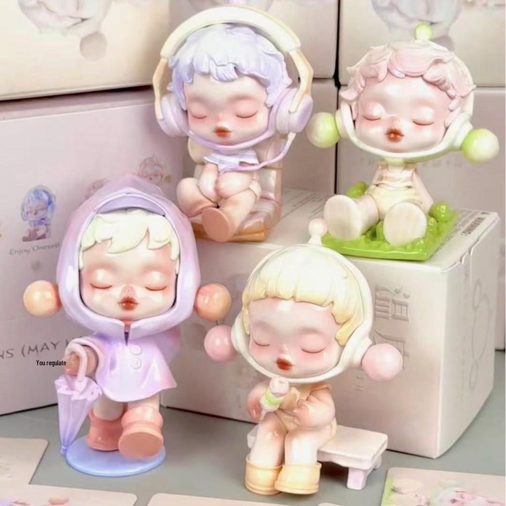 Pop Mart Серия Температура Фигурка Кукла Игрушка Машинка Украшение Сувенир