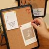 Rotate Stand Notice Pin Board Set Magnetic Soft Cork Whiteboard  Photo Display