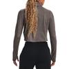 Under Armour Turtleneck Fitted Long Sleeved T Shirt Women's Brown 1374493-176
