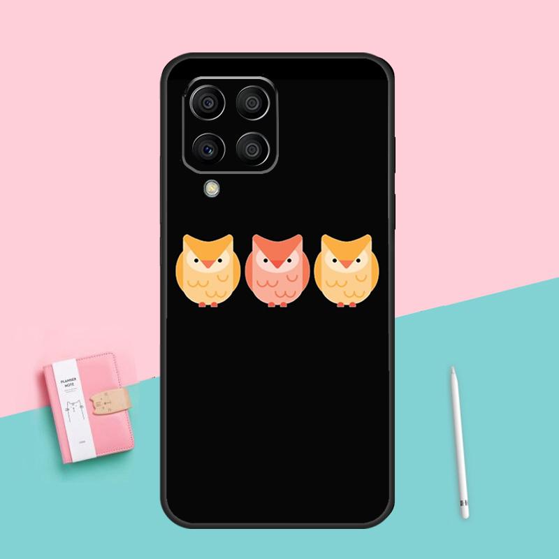 Cute Owls For Samsung Galaxy M32 M52 M31 M16 M11 M21 M13 M33 M35 M53 M55 M15 M14 M34 M54 M12 M06 Case