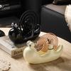 Cute Snail Shape Mosquito Incense Rack Ceramic Mosquito Incense Bracket Household