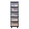 SPACEXPERT Multi-layer Rolling Drawer Storage Cabinet