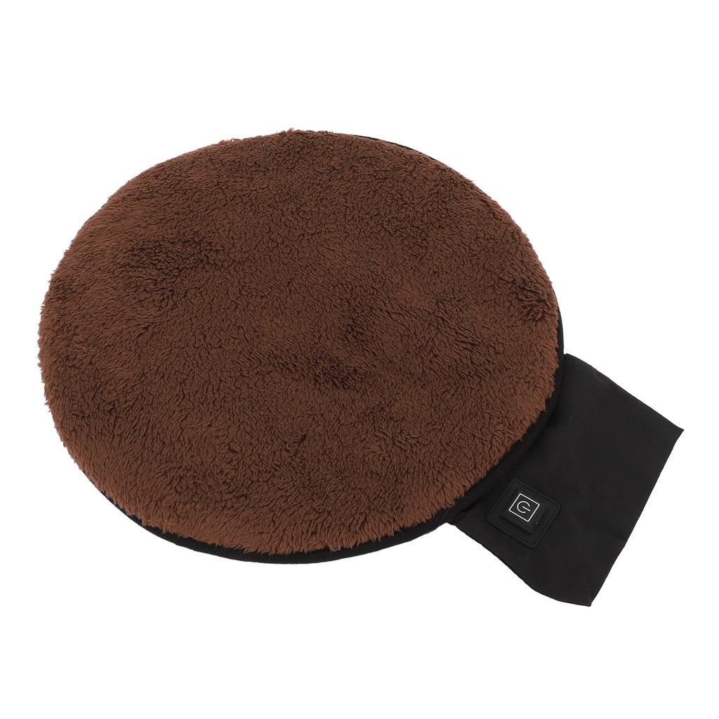 USB-подушка для сиденья с подогревом, портативная грелка для стадиона, спорта на открытом воздухе, офиса, круглая