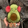 Мягкая плюшевая игрушка Авокадо Jellycat, подарок для подростков и детей, наполнитель из мягкого волокна