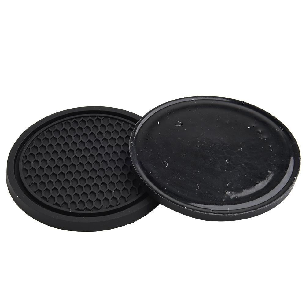 Car Coasters 2pcs Anti Slip Car Coasters Car Parts