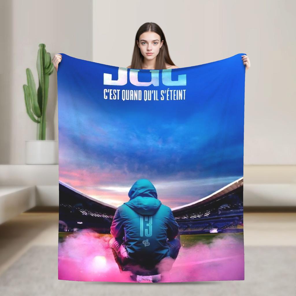 Soft Warm Blanket Travel Rapper Music JUL Throw Blanket Flannel Bedspread For Living Room Print Sofa Bed Cover