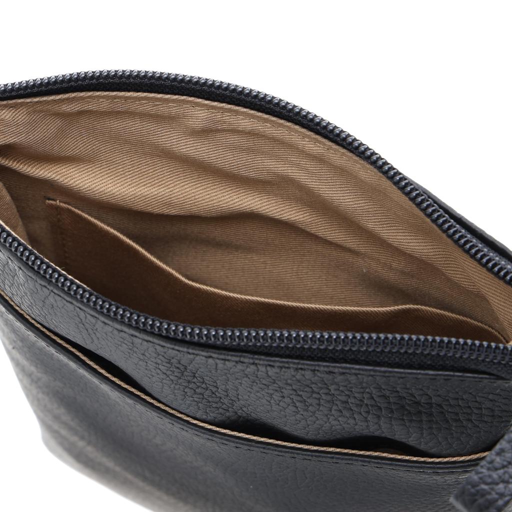 Сумка-кошелек через плечо черная [Bianco] женская