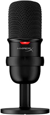 USB-микрофон HyperX SoloCast для удаленной работы, стримеров, создателей контента и геймеров, совместим с ПК, PS4 и PS5, HMIS1X-XX-BK/G (