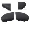 2 PCS Motorbike ABS Front Speaker Guard Cover Protector For Honda Goldwing GL1800/A 2001-2005 Black