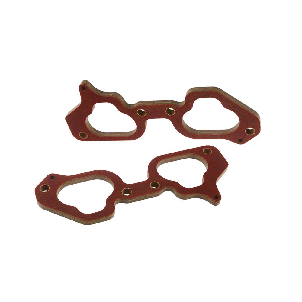 Phenolic Spacer Pair 8mm Thick for 02-14 Subaru WRX 04-15 STi 05-12 Air Intakes Parts For Air Intake System